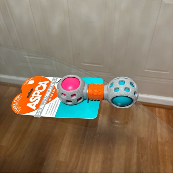 ASPCA Double Squeak Stick Squeaky Dog Toy Vanilla Scented Made Of TPR Ru… - Picture 2 of 4